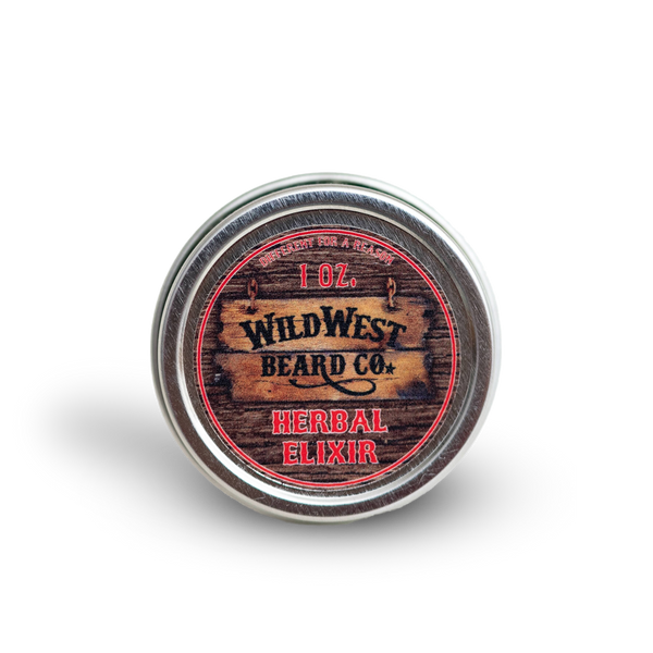 a picture of Herbal Elixir natural beard Balm