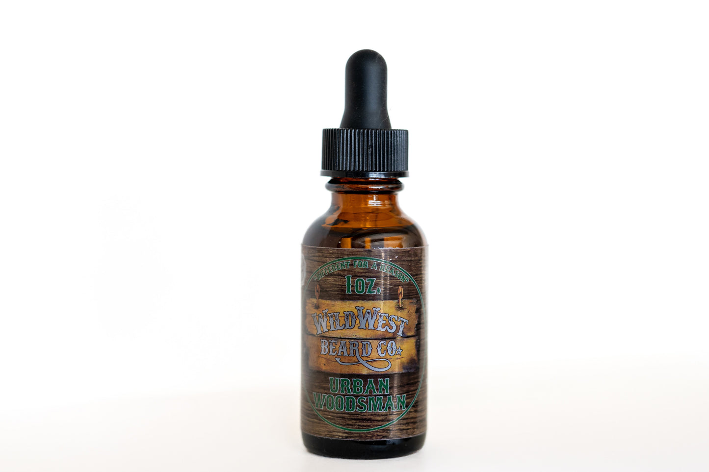 A picture of the Urban Woodsman Platinum Beard Oil