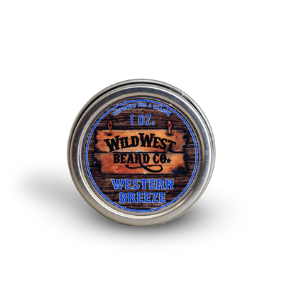 A picture of the Western Breeze natural beard balm